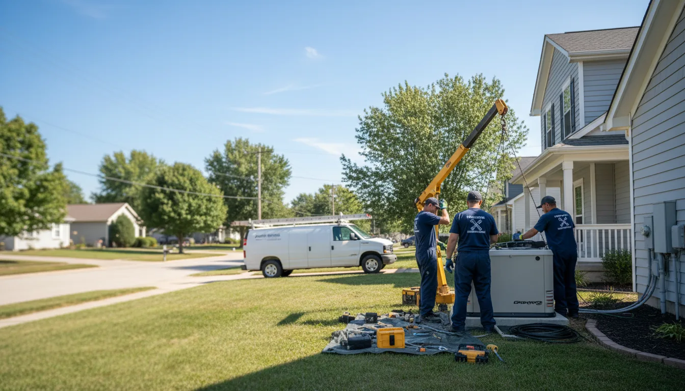 Generator Installation in Grand Tower, IL near me